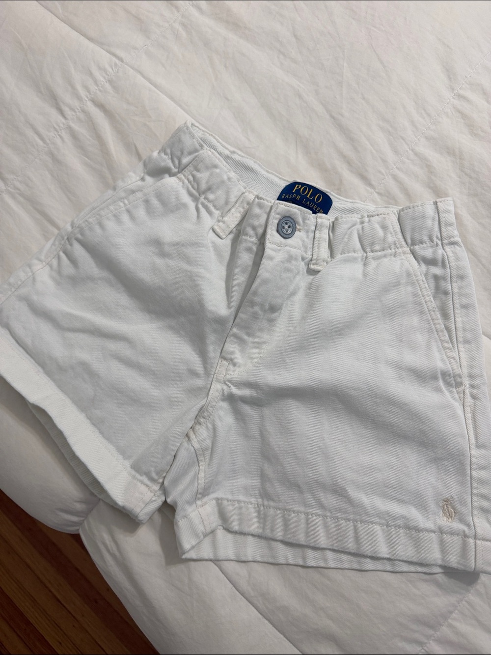 Polo by Ralph Lauren White Girls Casual Shorts